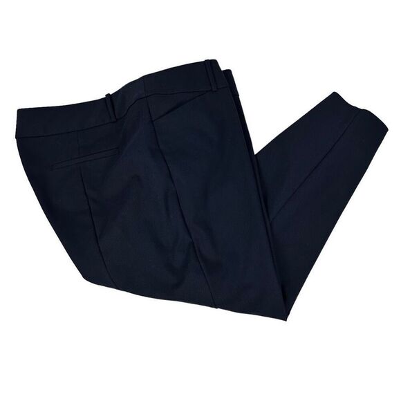 Loft Plus Marisa Skinny Blue Pants Trousers Back Seam size 24 - Picture 3 of 6